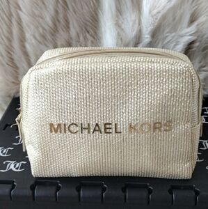 Michael Kors Gold Pouch